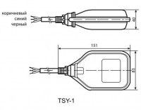 Выключатель поплавковый TSY-1 - ЭТК  Урал Лайн, Тюмень